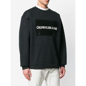 Calvin Klein pánská černá mikina - L (99)